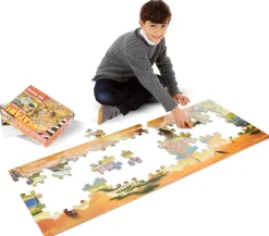 Puzzle Boden - Safari, 100 Teile