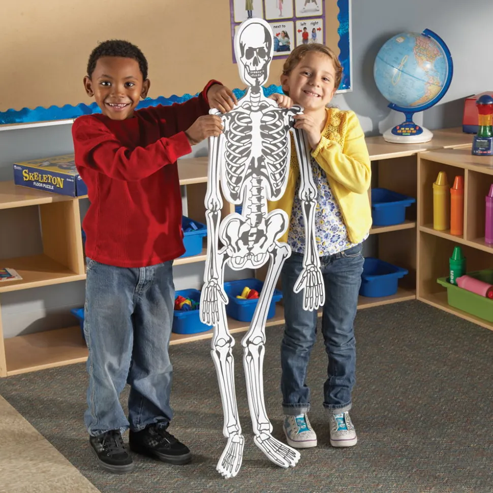 Puzzle Boden - Skelett Aus Schaumstoff