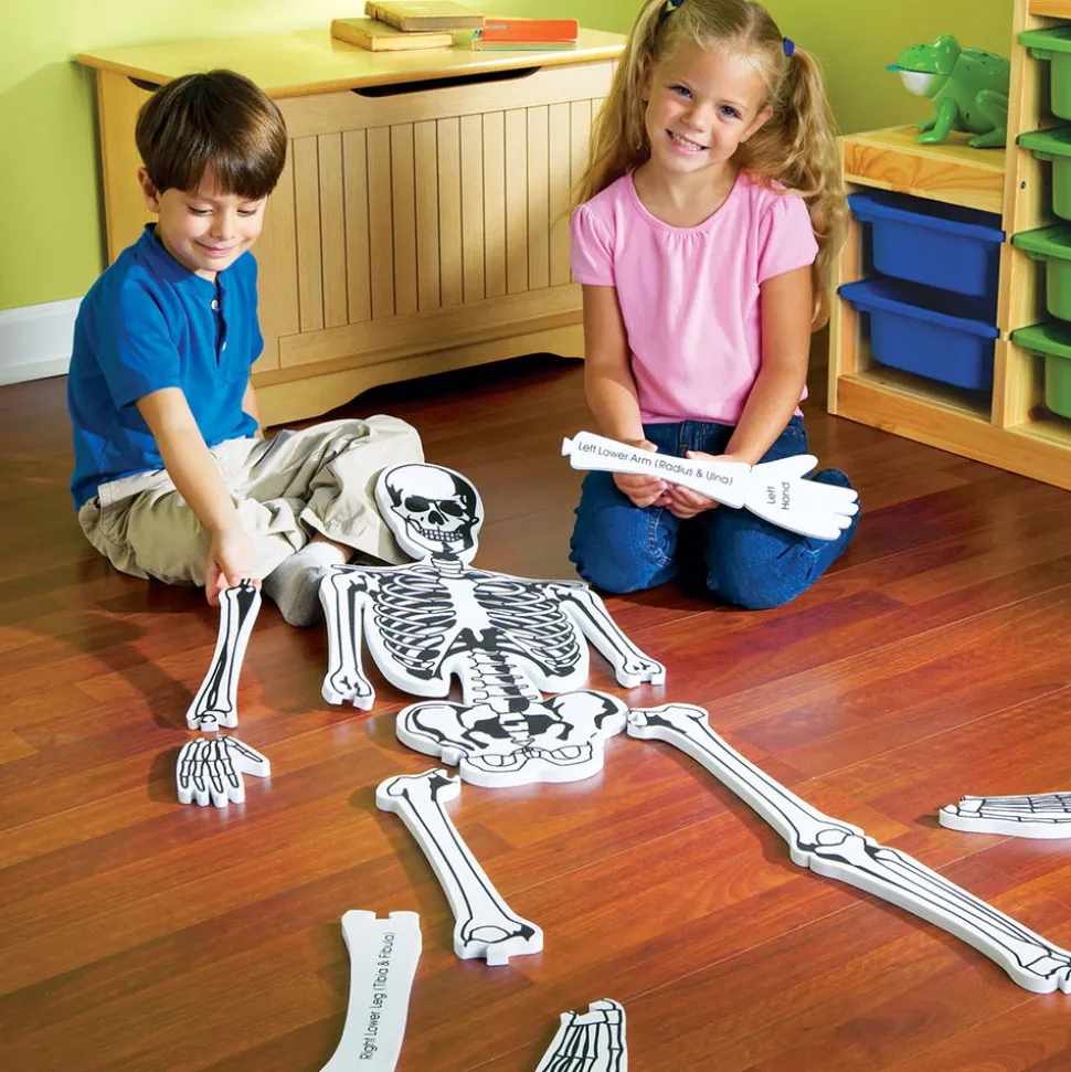 Puzzle Boden - Skelett Aus Schaumstoff