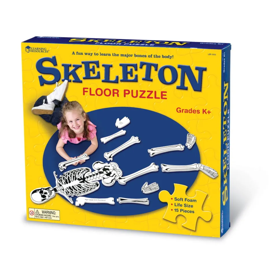 Puzzle Boden - Skelett Aus Schaumstoff