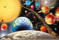Puzzle Boden - Sonnensystem, 48 Teile