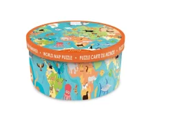 Puzzle Boden - Tiere Der Welt, 100 Teile