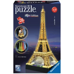 Puzzle 3D - Mit Led Licht, 216 Teile