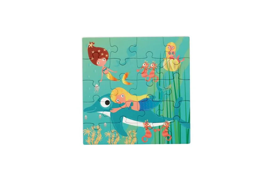 Puzzle Im Buch - Magnetisch, Meerjungfrauen