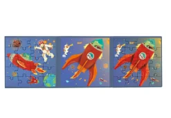 Puzzle Im Buch - Magnetisch, Weltraum