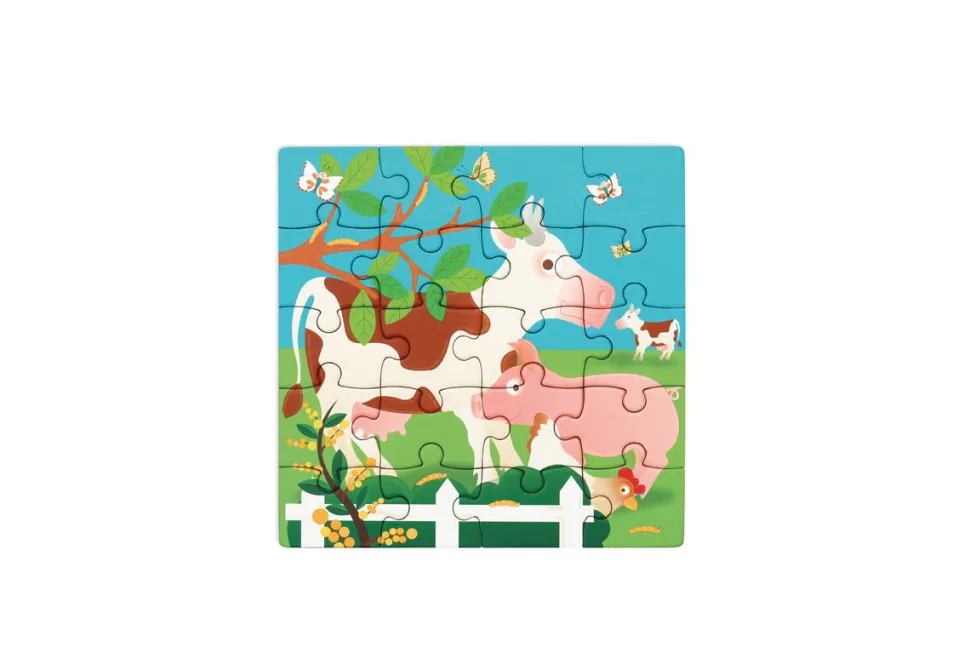 Puzzle Im Buch - Magnetisch, Bauernhof