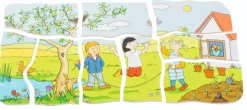 Puzzle In Schichten - Jahreszeiten