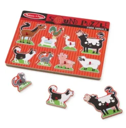 Puzzle Mit Ton - Bauernhoftiere