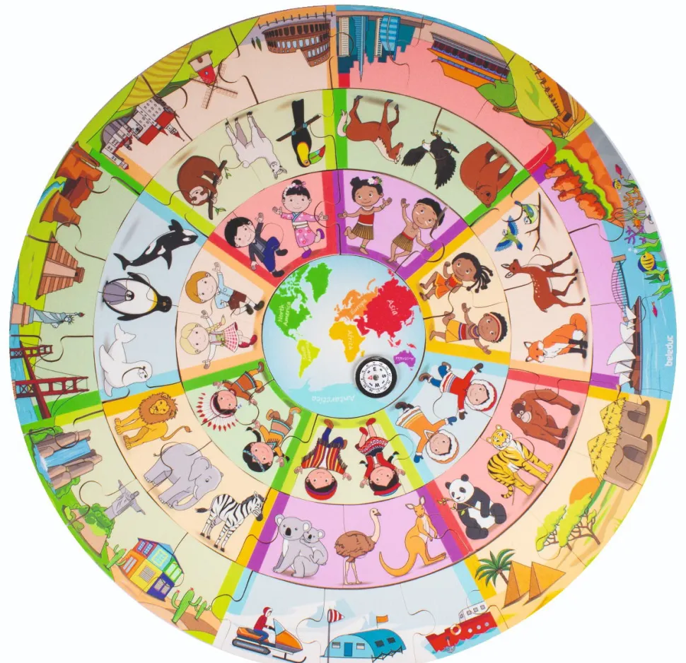 Puzzle Xxl - Entdecke Die Welt!