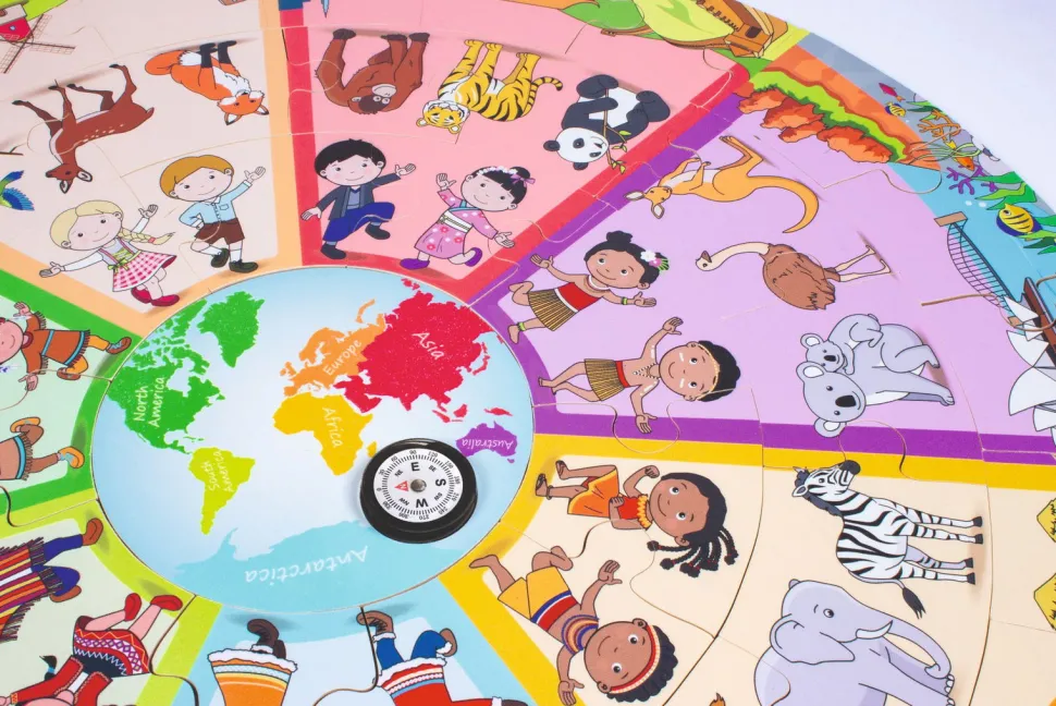 Puzzle Xxl - Entdecke Die Welt!