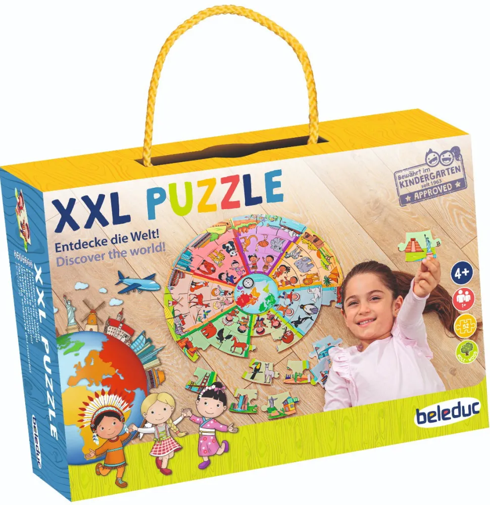 Puzzle Xxl - Entdecke Die Welt!