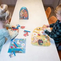 Puzzle, Zweiseitig - 2 X 20 Teile - Bienenkorb