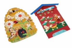 Puzzle, Zweiseitig - 2 X 20 Teile - Bienenkorb