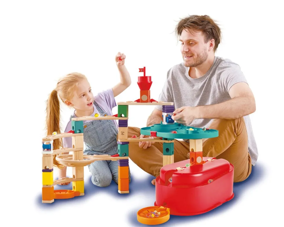 Quadrilla Kugelbahn - Bucket, 65 Teile