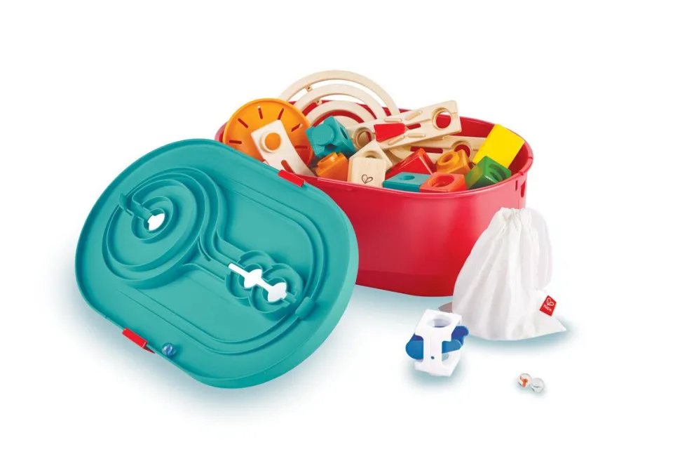 Quadrilla Kugelbahn - Bucket, 65 Teile