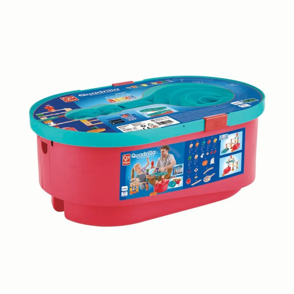 Quadrilla Kugelbahn - Bucket, 65 Teile