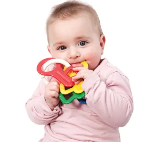 Rassel Babyschlusselring