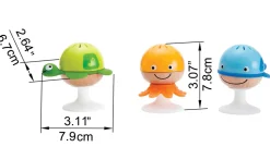 Rasselset Mit Saugnapfen - Meerestiere