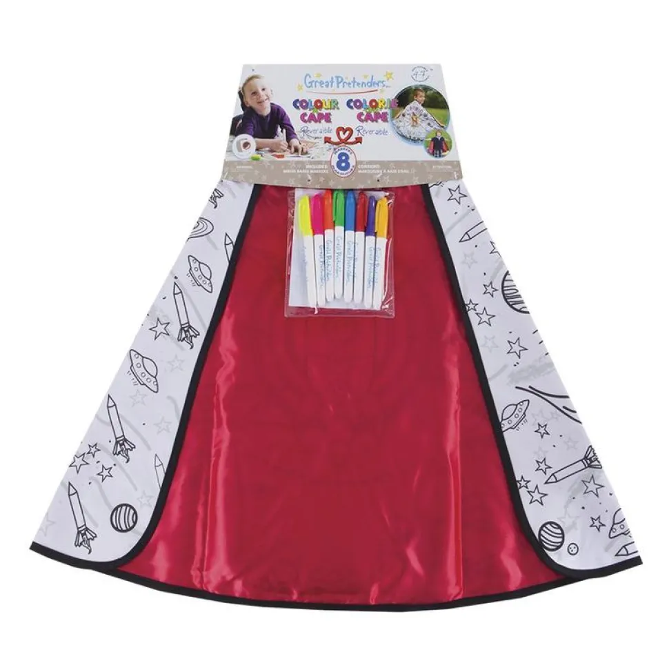 Raumfahrtcape Zum Anmalen