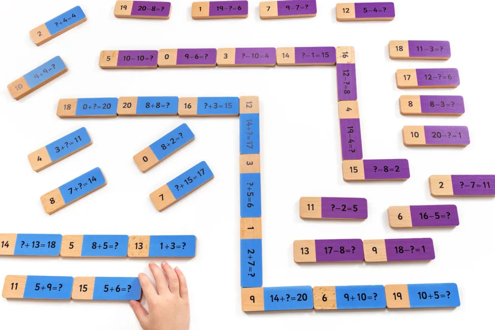 Rechendomino - Plus & Minus