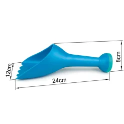 Regenschaufel, Blau