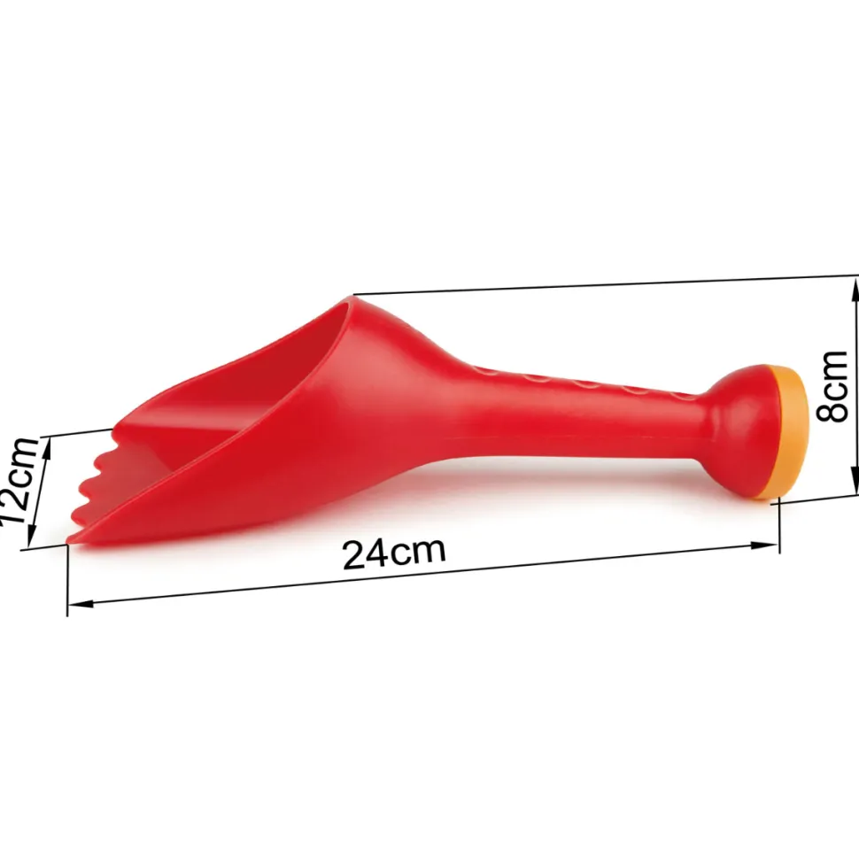 Regenschaufel, Rot