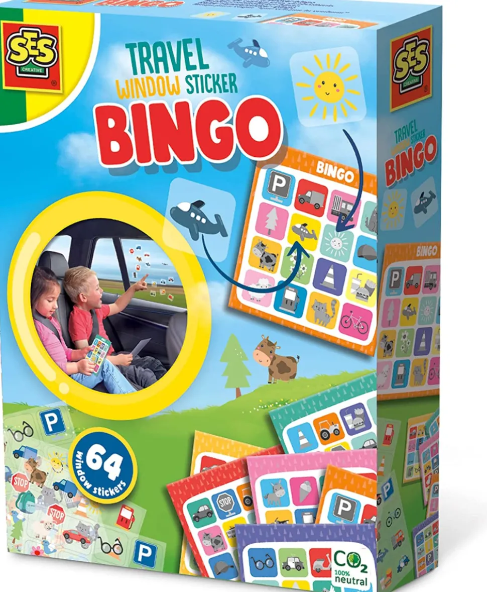 Reisebingo - Fensteraufkleber