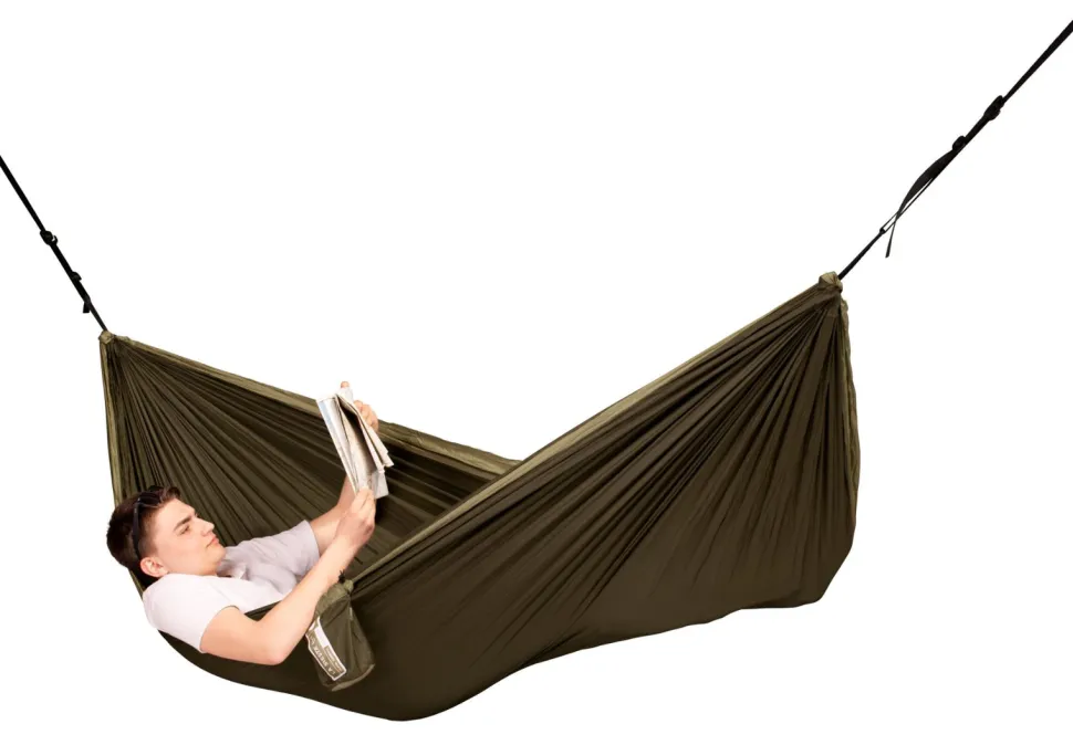 Reise-Hangematte Single - M. Aufhangeset - Canyon