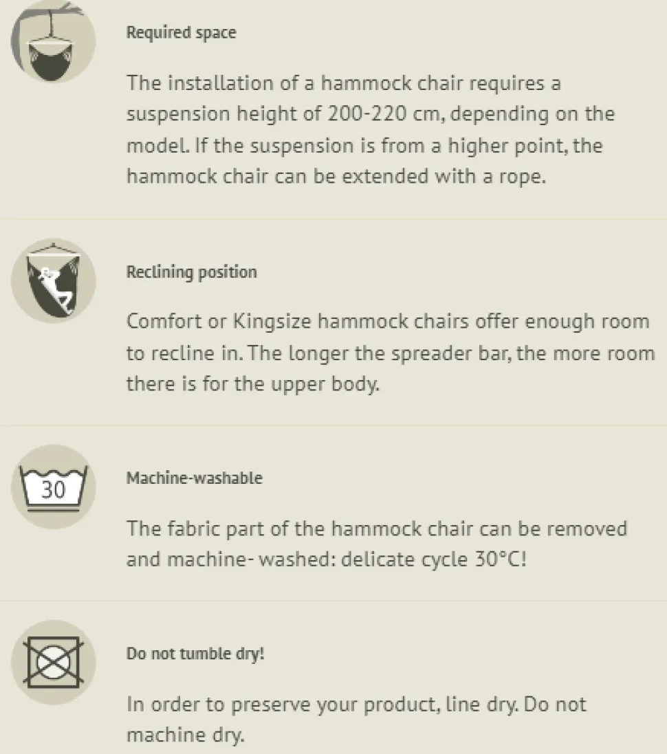 Reise-Hangematte Single - M. Aufhangeset - Canyon
