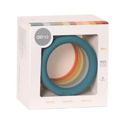 Ringe Aus Silikon - Naturfarben, 6 Stk.