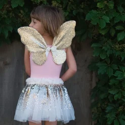 Rockchen & Flugel, Pailletten, Golden - Gr. 3-6 J.