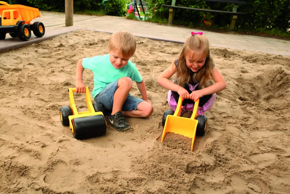 Sandspielzeug - Sandbagger Mit Radern