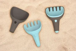 Sandspielzeug Schaufel Und Rechen - Grau / Blau