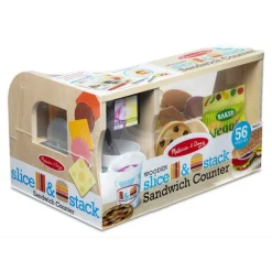 Sandwichladen Aus Holz - 56 Teile