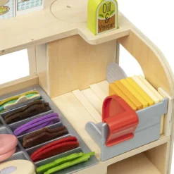 Sandwichladen Aus Holz - 56 Teile