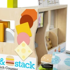 Sandwichladen Aus Holz - 56 Teile