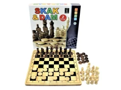 Schach Und Dame Aus Holz
