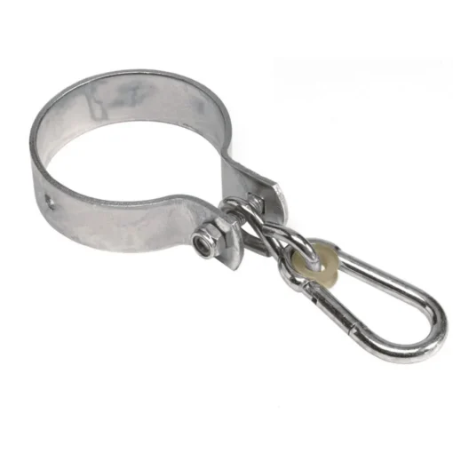 Schaukelhaken Rund - Mit Karabiner (12 Cm)