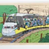Schichten-Puzzle - Im Zug