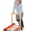 Schiebewagen Mit Bauklotzen Und Bremsfunktion