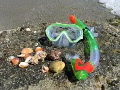 Schnorchelset - Flossen Und Taucherbrille 4-12 J.