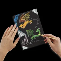 Scratch & Scribble - Fantastische Drachen