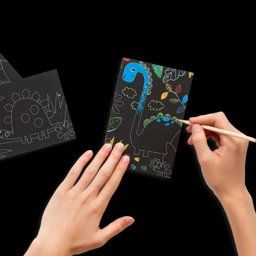 Scratch & Scribble Mini - Dinos