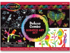 Scratch Art Kratzkunst - Deluxe Set