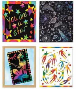 Scratch Art Kratzkunst - Kombipackung