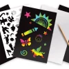 Scratch Art Kratzkunst - Regenbogen