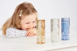 Sensorikrohre - Glitzersturm, 3 Stk.