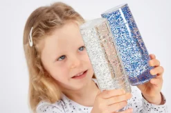 Sensorikrohre - Glitzersturm, 3 Stk.