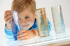 Sensorikrohre - Glitzersturm, 3 Stk.