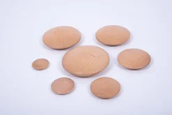 Sensoriksteine Aus Holz - Natur, 7 Stk.